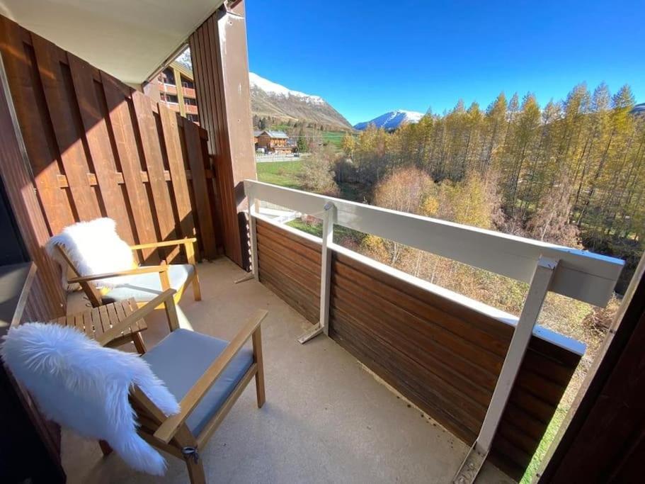 Au Pied Des Pistes Avec Parking Entierement Renove Apartman Huez Kültér fotó