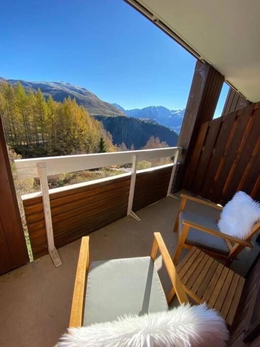 Au Pied Des Pistes Avec Parking Entierement Renove Apartman Huez Kültér fotó